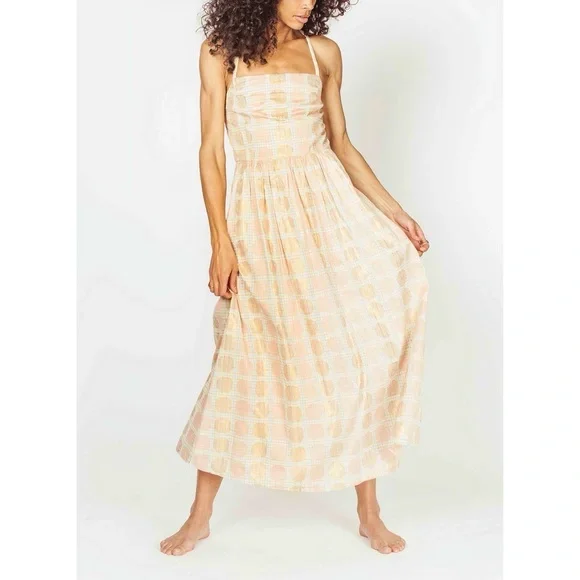 Ace & Jig | Dresses | Nwot Ace Jig Maxi Kennedy Sleeveless Dress In  Somersault | Poshmark